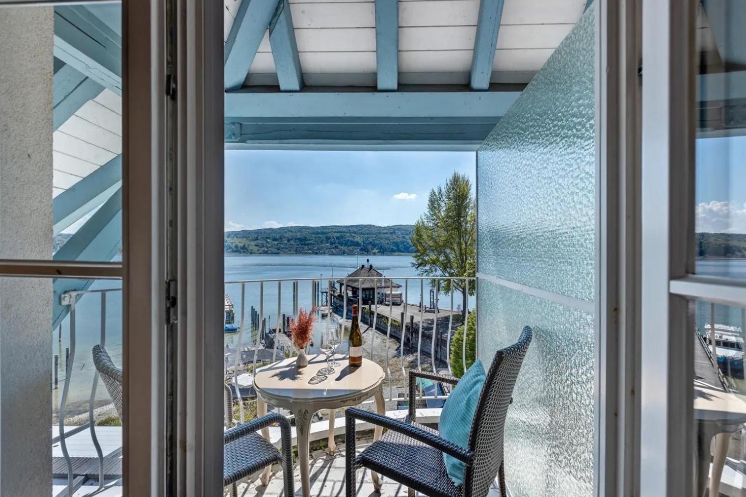 רייכנאו See-Hotel Seeschau - Direkt Am Bodenseeufer מראה חיצוני תמונה
